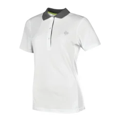 Dunlop Club Polo Damen Tennisshirt weiß