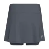 Head Club Basic Skort anthrazit Tennisrock Mädchen