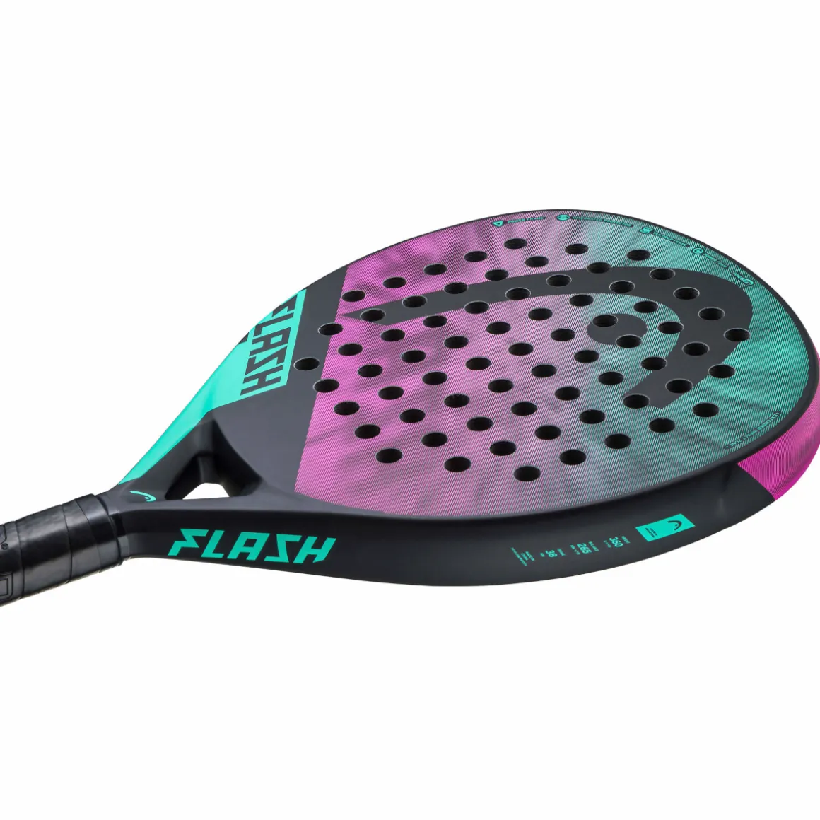 Head Flash 2023 mint pink Padelschläger