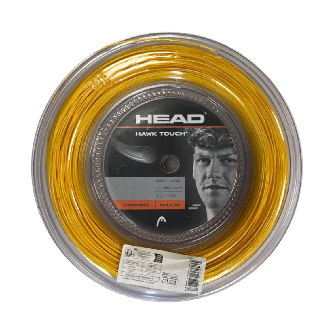 Head Hawk Touch tequlia sunrise 200m Saitenrolle