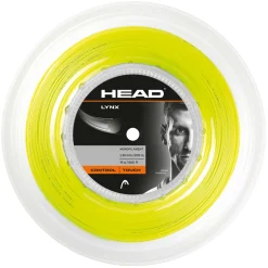Head Lynx gelb Saitenrolle 200m