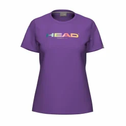 Head Rainbow T-Shirt Damen lila
