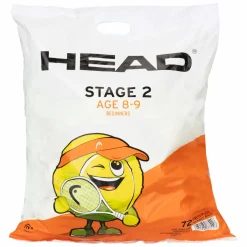 Head Stage 2 orange Polybag Tennisbälle