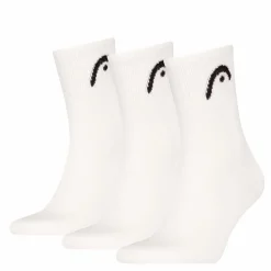 Head Tennis Club Socks Short Crew 39-42 3er weiß