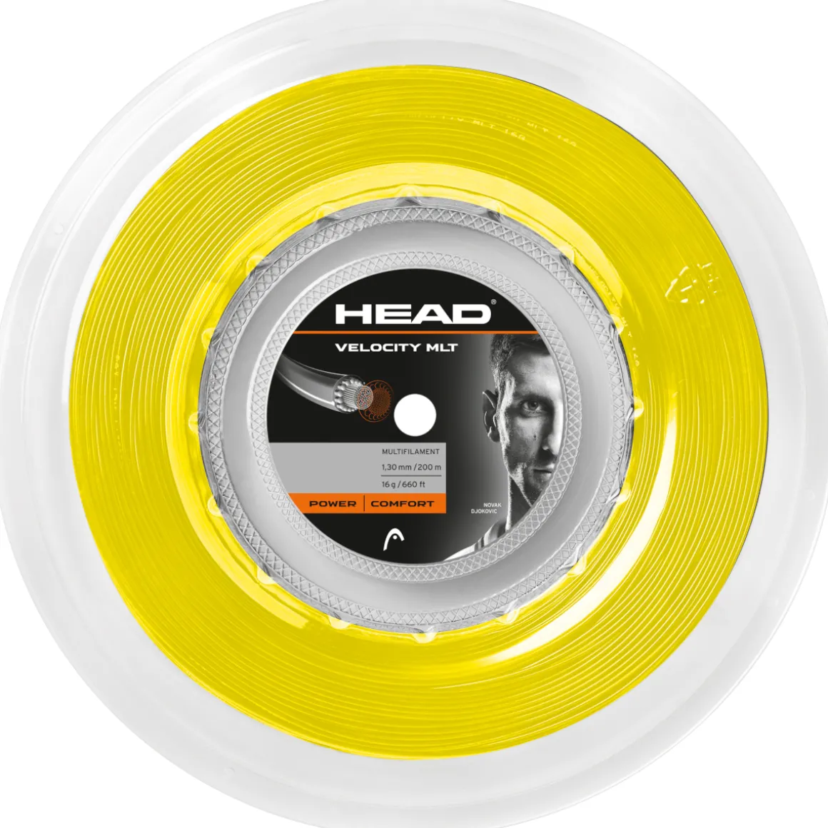 Head Velocity MLT 200m Saitenrolle gelb