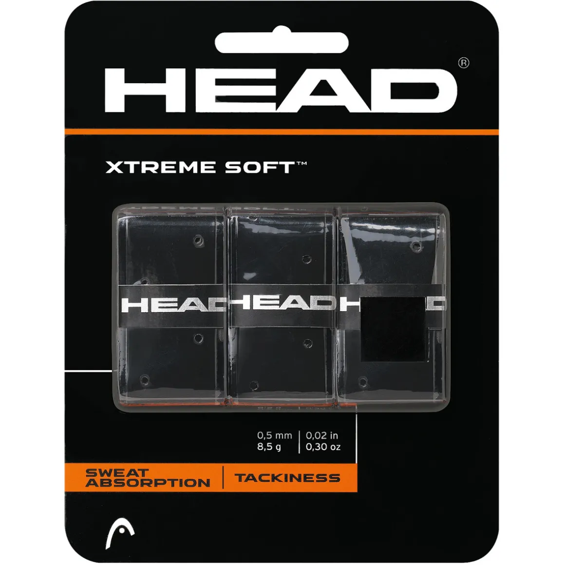Head Xtreme Soft Overgrip schwarz