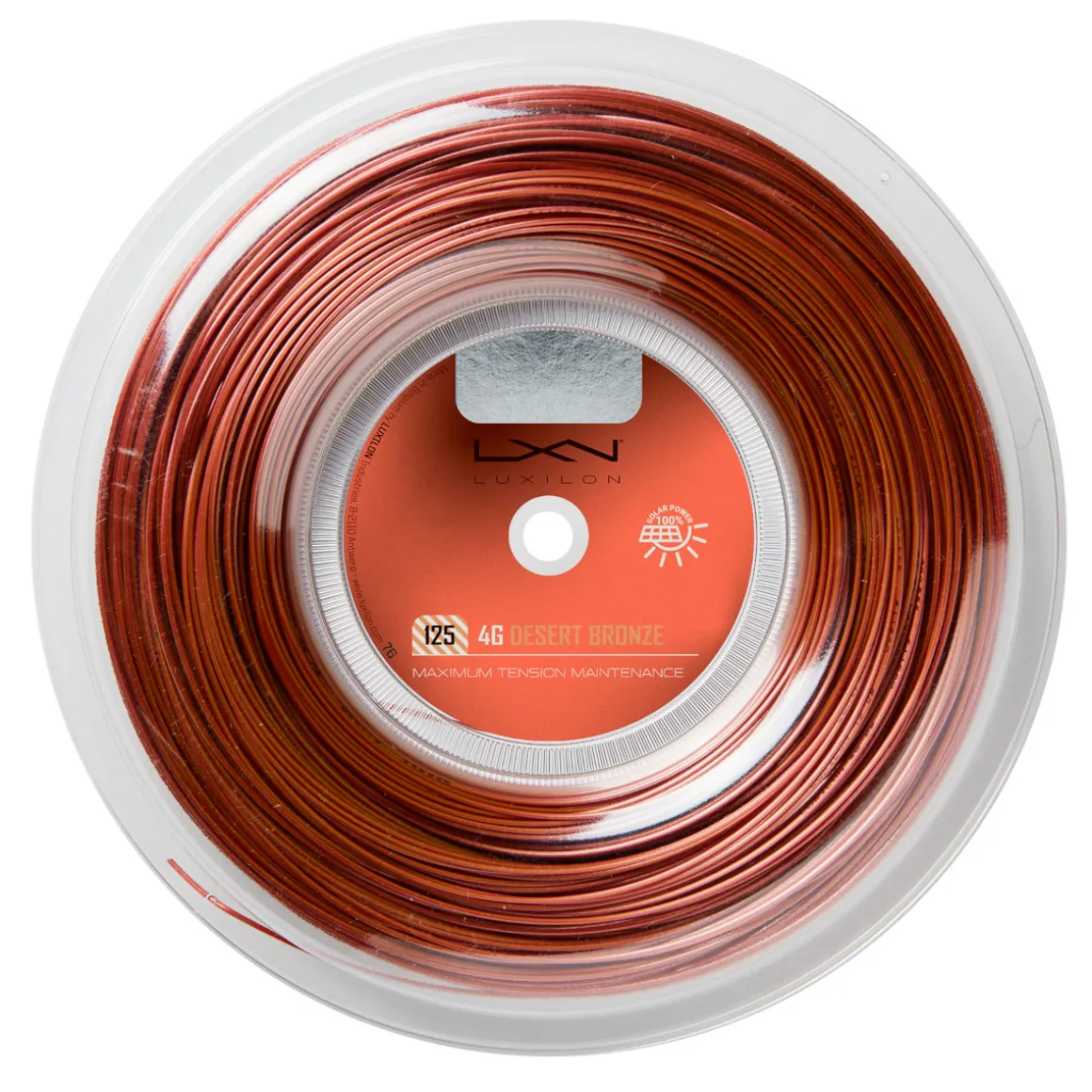 Luxilon 4G 200m desert bronze Saitenrolle 1.25