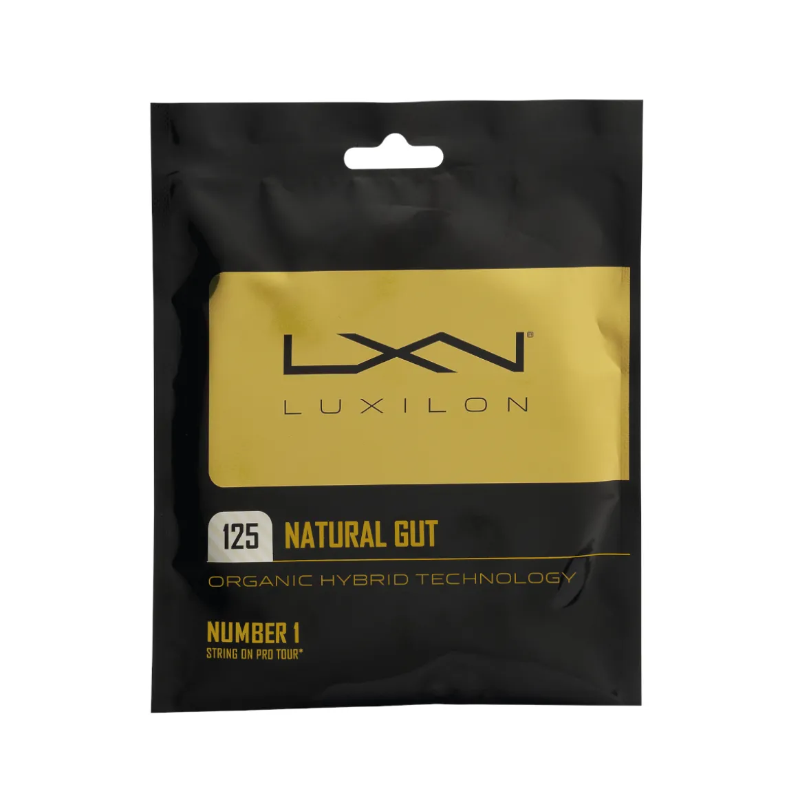 Luxilon Natural Gut 17 Single Set Tennissaite 1.25mm