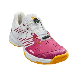 Wilson Kaos Jr 2.0 QL weiß/pink Tennisschuh