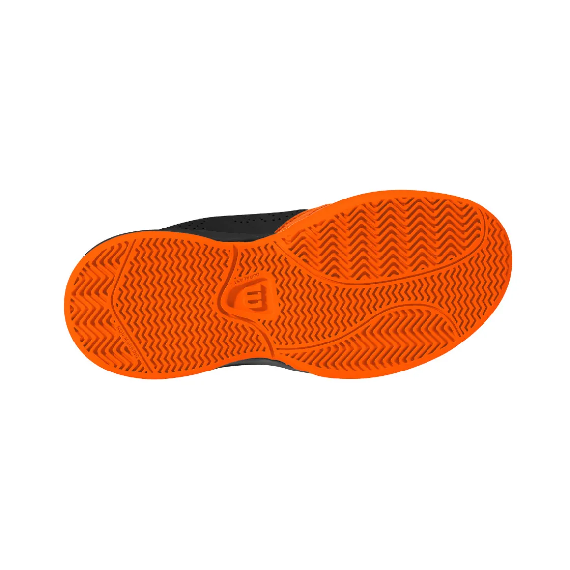 Wilson Kaos Kids Junior Tennisschuhe schwarz/orange