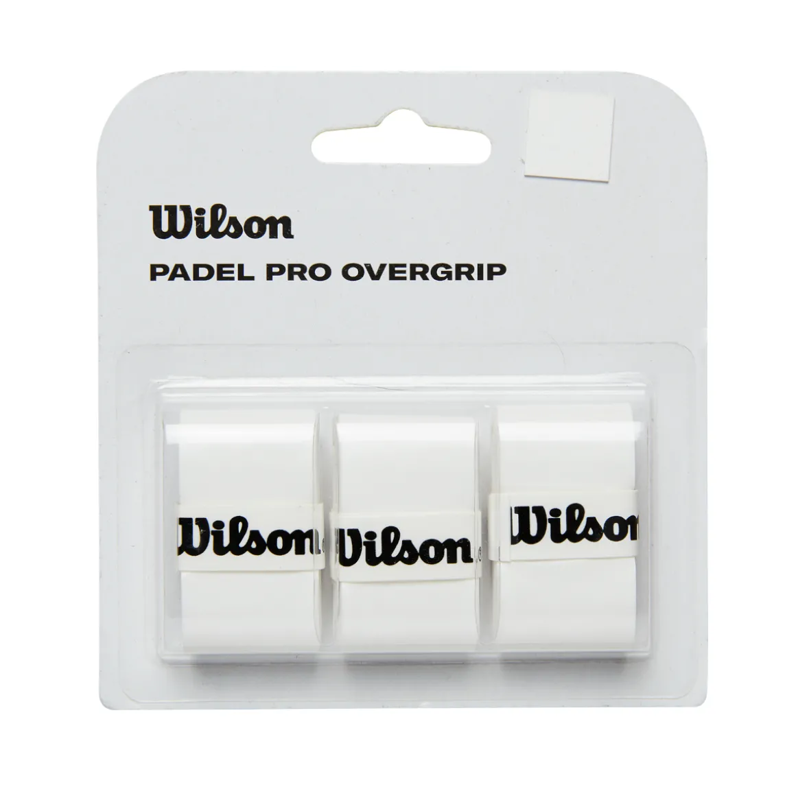 Wilson Pro Overgrip Padel 3er weiß Griffbänder