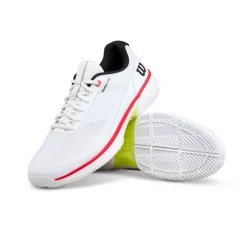 Wilson Rush Lite 5 Clay white red Tennisschuhe Herren