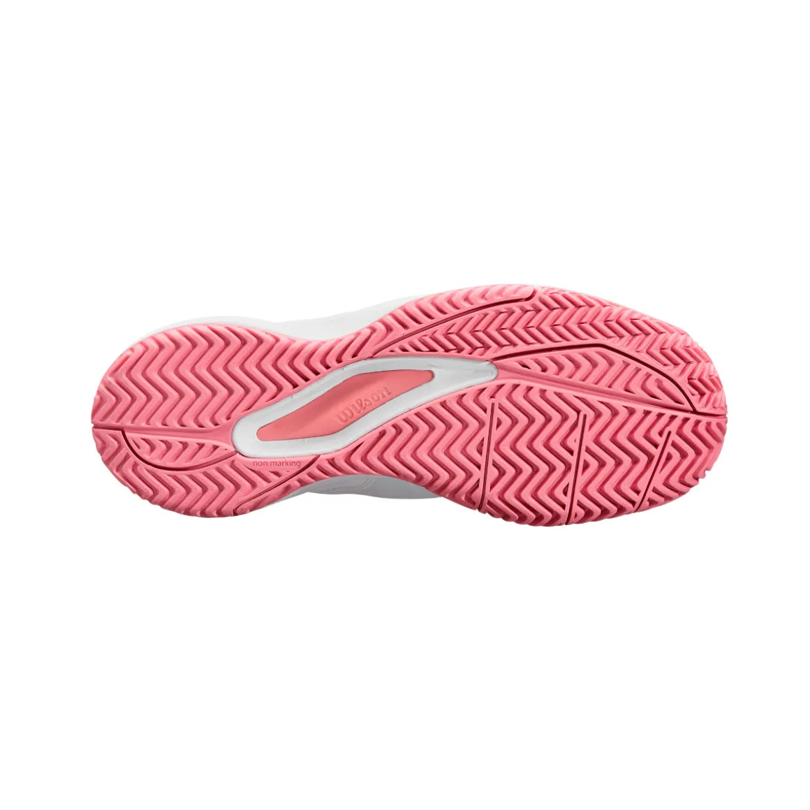 Wilson Rush Pro Ace Junior weiß pink Tennisschuhe