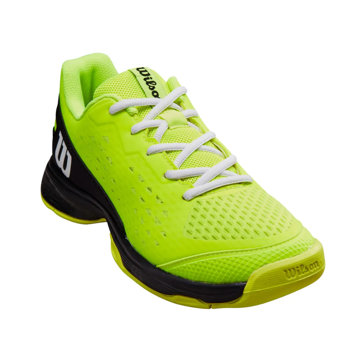 Wilson Rush Pro Junior Clay yellow Tennisschuhe