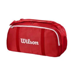 Wilson Super Tour Coaches Duffle Bag rot Tennistasche
