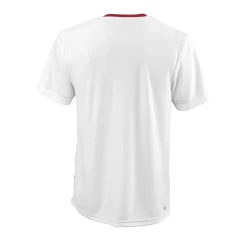 Wilson Team II Crew Tennisshirt Herren bordeaux