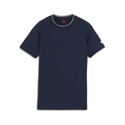 Wilson Youth Team Seamless Crew navy Kinder Tennisshirt