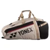 Yonex Gearlogic Racquet Bag 12 Pack beige Tennistasche