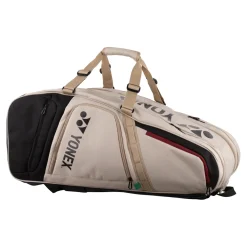 Yonex Gearlogic Racquet Bag 12 Pack beige Tennistasche