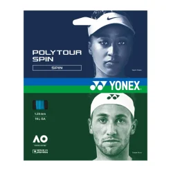 Yonex Poly Tour Spin Single Set blau 1.25