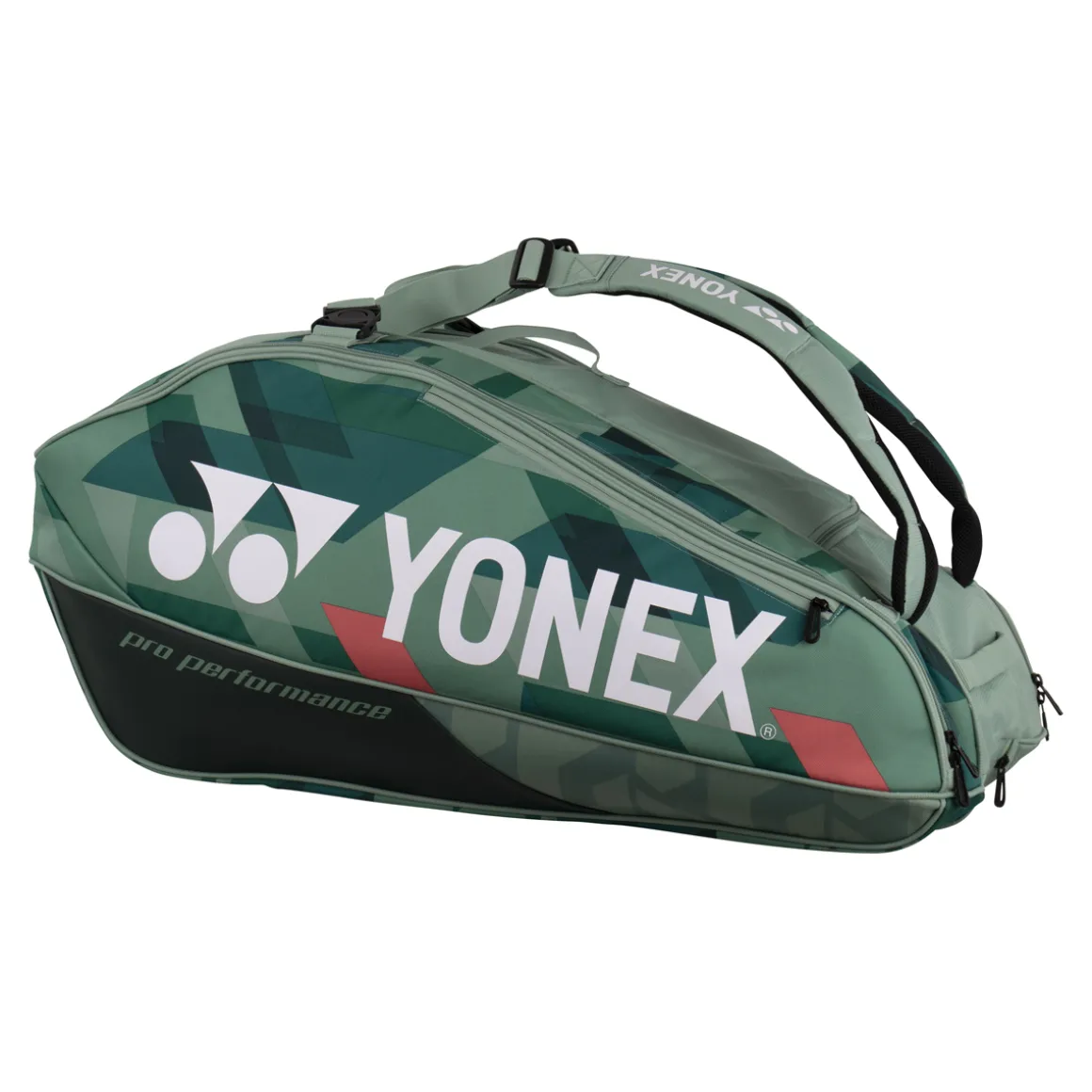 Yonex Pro Schlägertasche 2024 9 Pack olive